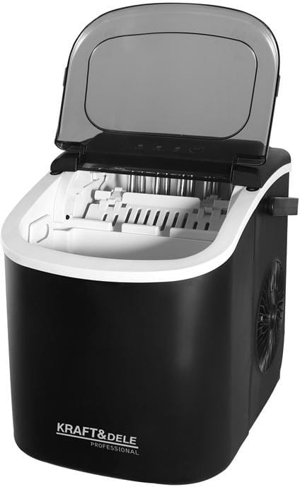 Masina aparat de facut gheata, 28x11.5x0 cm 220V 1.2 Litri, Economica, agent frigorific modern R600A, Negru (KD4124) [21]