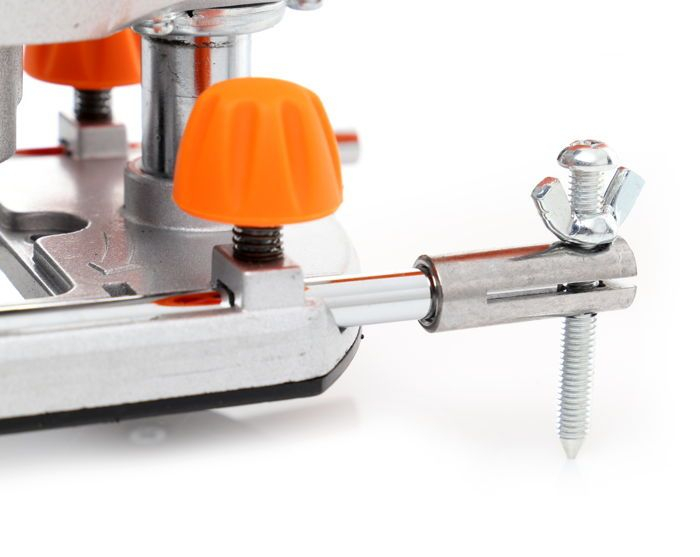 Masina aparat de frezat electrica 1900W freza verticala cu ghidaj 11.000 - 30.000 rpm (KD1683) [8]