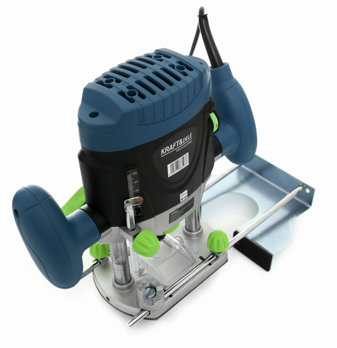 Masina aparat de frezat electrica 1900W freza verticala cu ghidaj 11.000 - 30.000 rpm (KD1683-Z) [4]