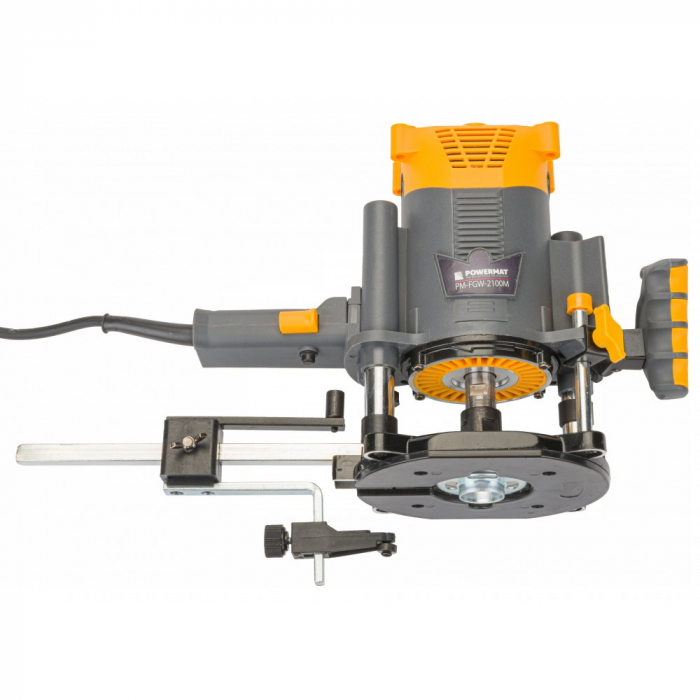 Masina aparat de frezat electrica 2100W freza verticala cu ghidaj 8-12mm (PM0909) [4]