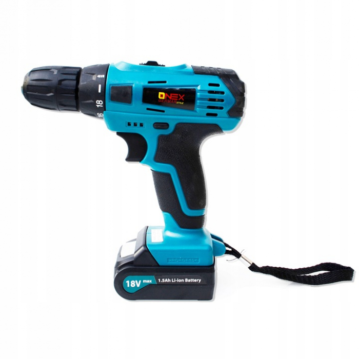 Aparat Masina de gaurit si insurubat / autofiletanta 18V 1.5ah (OX-1537) [3]