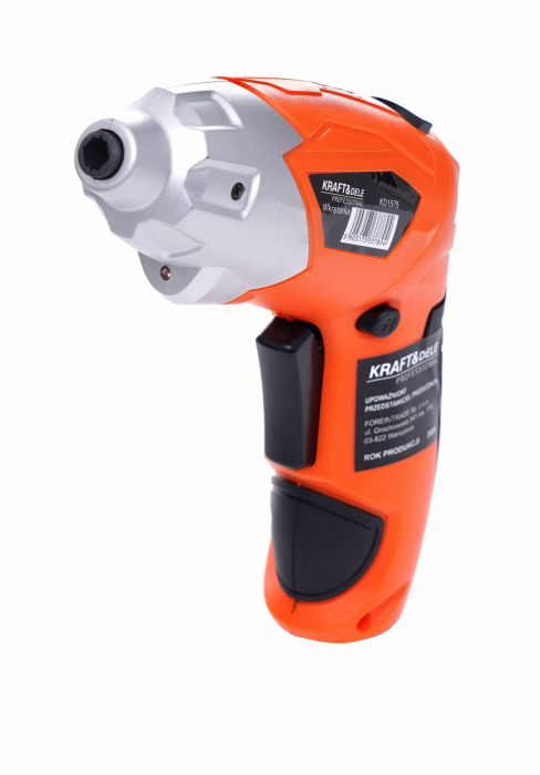 Masina, Aparat de gaurit, insurubat, Bormasina Autofiletanta cu baterii acumulator 1300mAh (KD1575) [3]