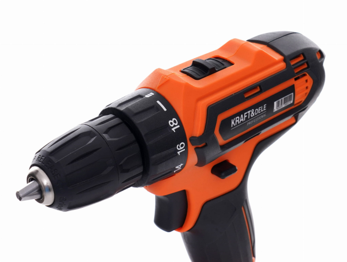 Masina, Aparat de gaurit, insurubat, Bormasina Autofiletanta cu baterii acumulator 18V 1.3Ah (KD3065) [9]