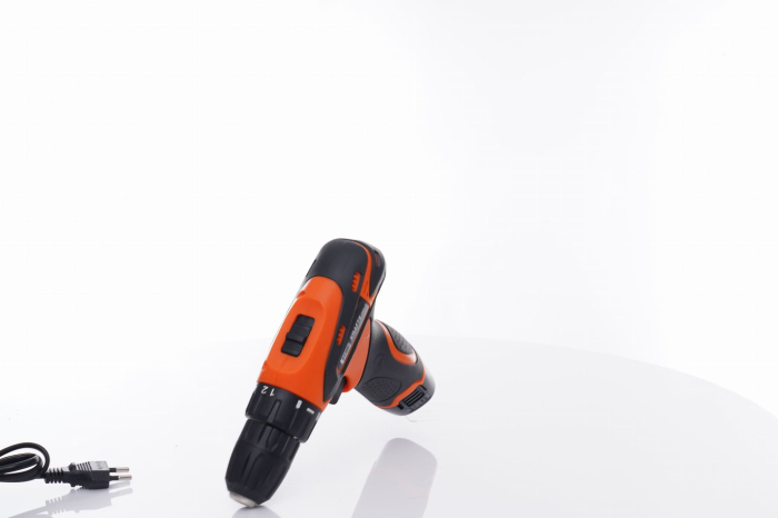 Masina, Aparat de gaurit, insurubat, Bormasina Autofiletanta cu baterii acumulator 18V 1.3Ah (KD3066) [6]