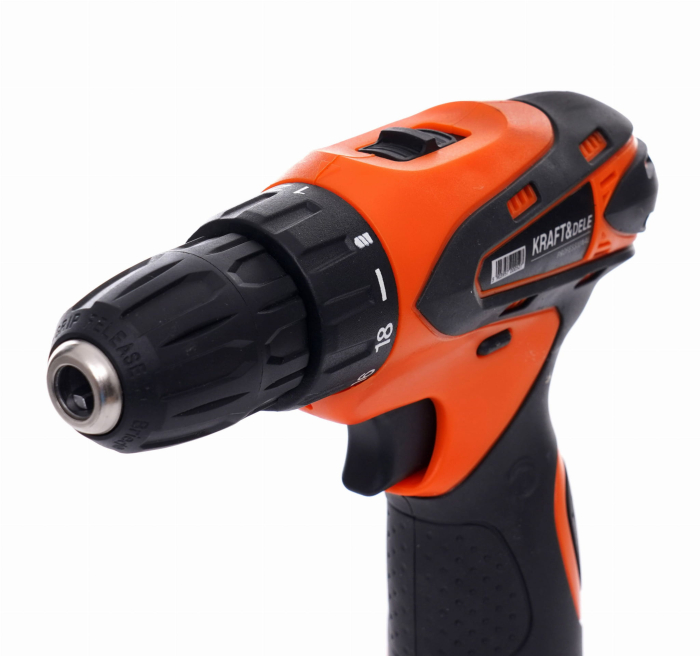 Masina, Aparat de gaurit, insurubat, Bormasina Autofiletanta cu baterii acumulator 18V 1.3Ah (KD3066) [8]