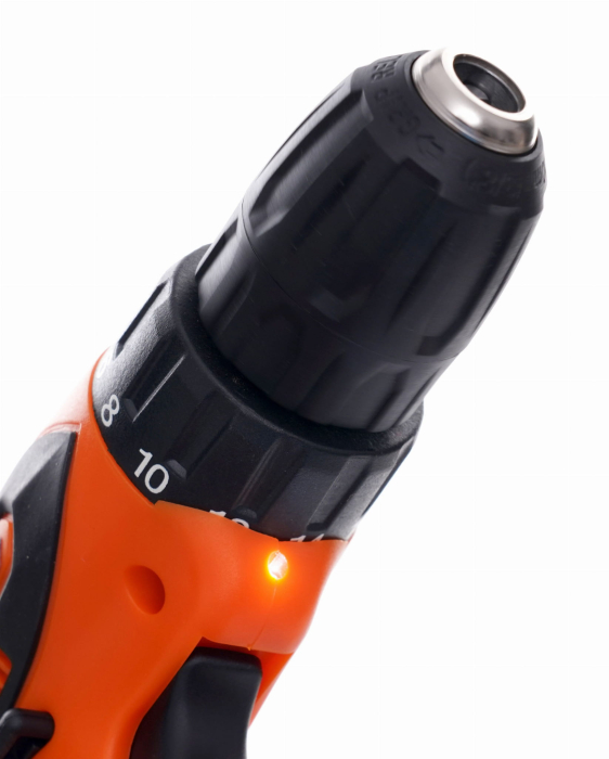 Masina, Aparat de gaurit, insurubat, Bormasina Autofiletanta cu baterii acumulator 18V 1.3Ah (KD3066) [12]