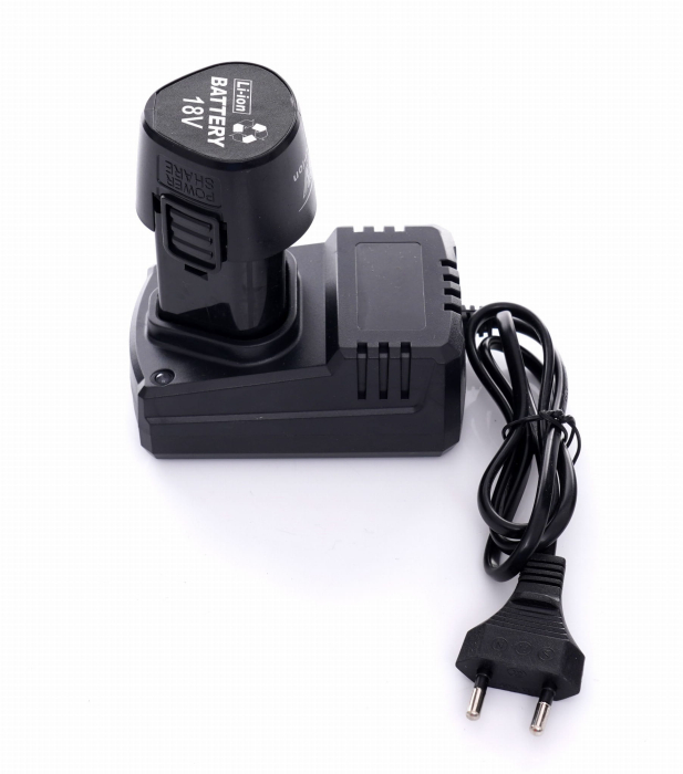 Masina, Aparat de gaurit, insurubat, Bormasina Autofiletanta cu baterii acumulator 18V 1.3Ah (KD3066) [13]