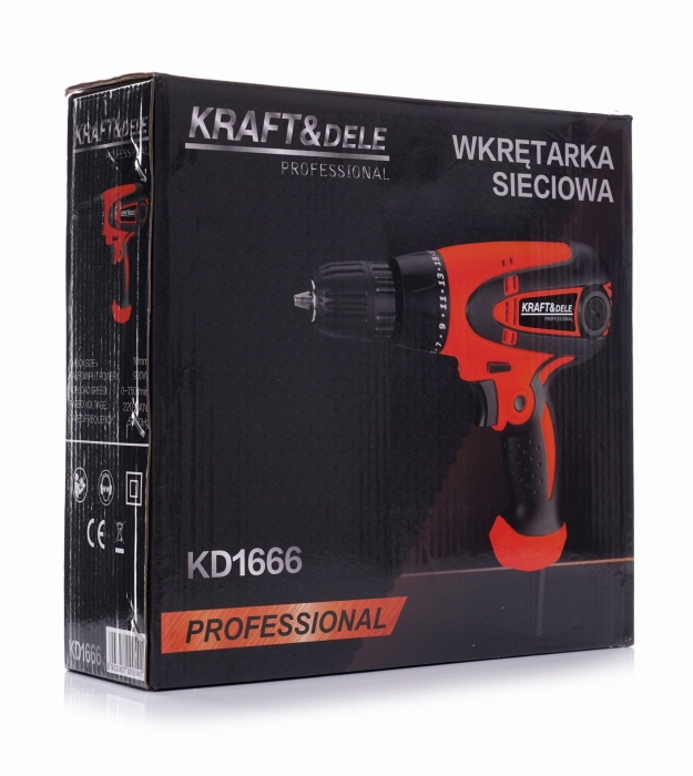 Masina, Aparat de gaurit, insurubat, Bormasina Autofiletanta electrica 900W (KD1666 ) [9]