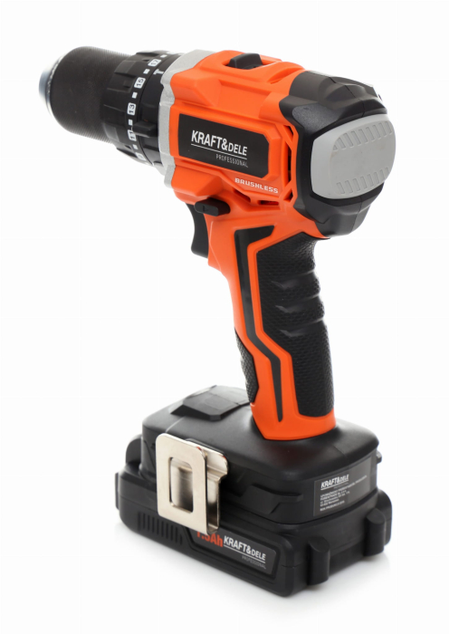 Masina, Aparat de gaurit, insurubat, Bormasina Autofiletanta fara perii 2x20V (KD1728) [9]