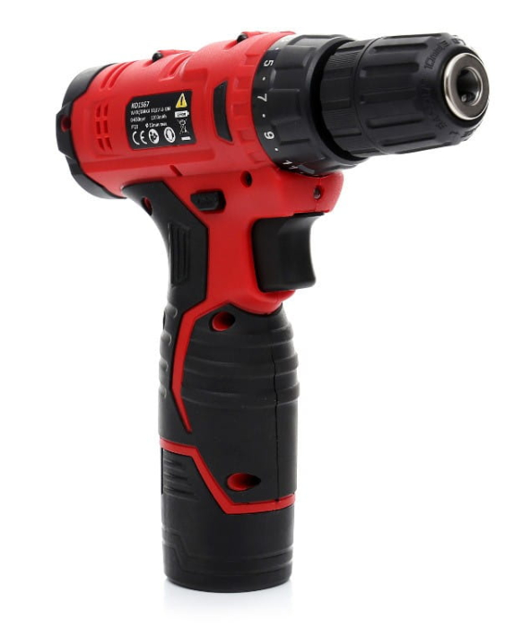 Masina, Aparat de gaurit, insurubat, Bormasina Autofiletanta pe baterii acumulator 10,8V Li-Ion(KD1567) [6]