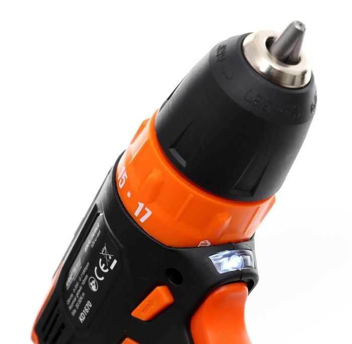 Masina, Aparat de gaurit, insurubat, Bormasina Autofiletanta pe baterii acumulator 12V Li-Ion(KD1670) [8]
