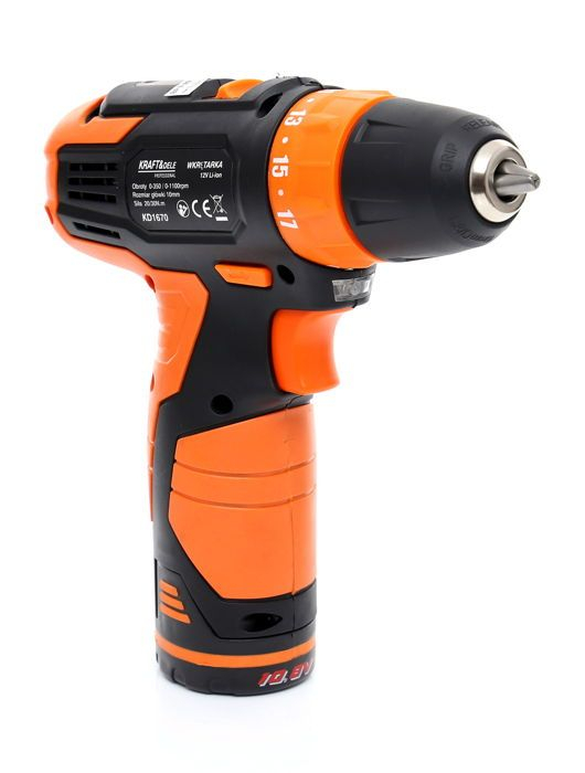Masina, Aparat de gaurit, insurubat, Bormasina Autofiletanta pe baterii acumulator 12V Li-Ion(KD1670) [6]