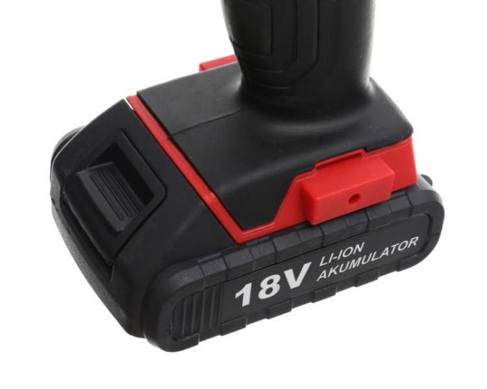Masina, Aparat de gaurit, insurubat, Bormasina Autofiletanta pe baterii acumulator 18V Li-Ion + accesorii (KD1566) [7]