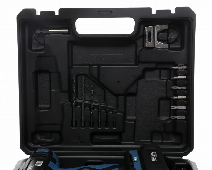 Masina, Aparat de gaurit, insurubat, Bormasina Autofiletanta pe baterii acumulator 2x18V Li-Ion + accesorii (KD1671-Z) [2]