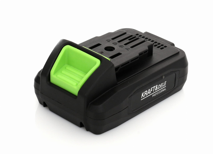 Masina, Aparat de gaurit, insurubat, Bormasina Autofiletanta pe baterii acumulator 2x18V Li-Ion + accesorii (KD1671-Z) [10]