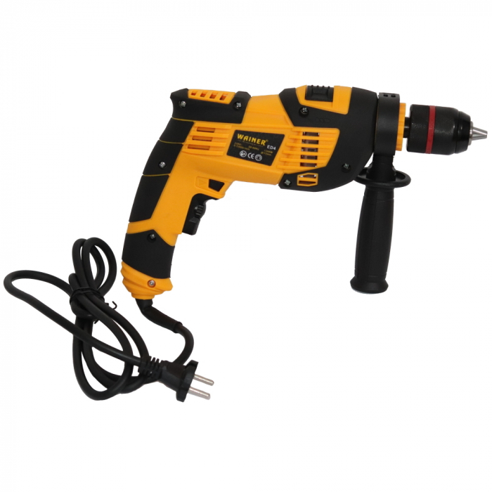 Masina, Aparat de gaurit, insurubat, Bormasina cu percutie, Autofiletanta 1200W (ED1) [2]