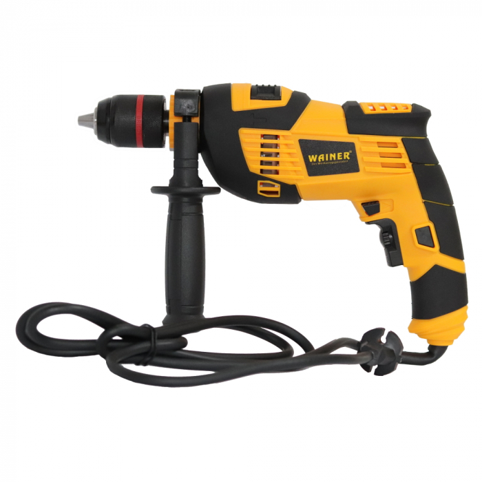 Masina, Aparat de gaurit, insurubat, Bormasina cu percutie, Autofiletanta 1200W (ED1) [4]