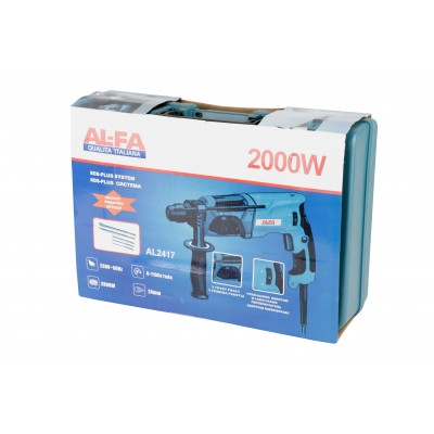 Masina, aparat de gaurit, insurubat, bormasina cu percutie cu fir 2000W (AL2417) [12]