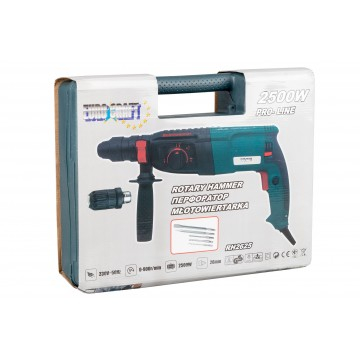 Masina, aparat de gaurit, insurubat, bormasina cu percutie cu fir 2500W (RH2625) [16]