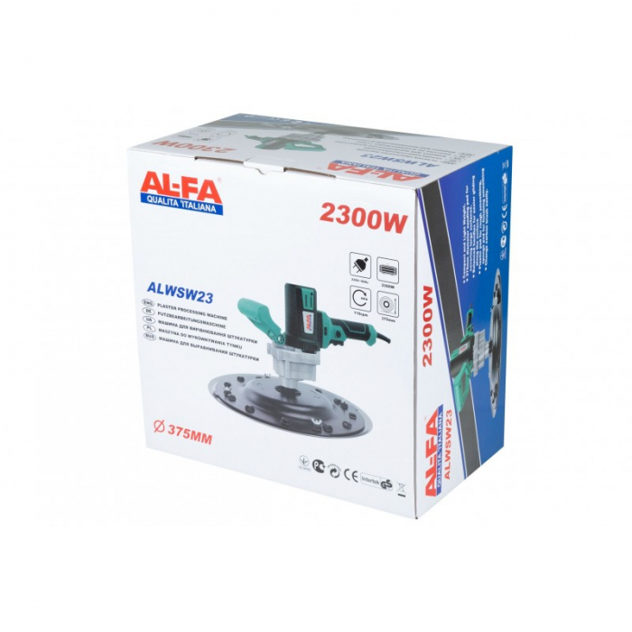 Masina aparat de slefuit pereti 2300w 375mm slefuitor drisca tavan rigips glet tencuiala (ALWSW23) [15]