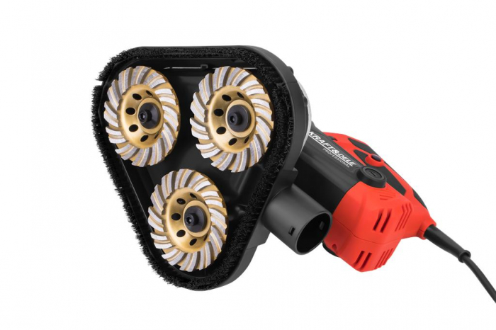 Masina aparat de slefuit polizat beton piatra betonul 3500W 100mm (KD5760) [14]