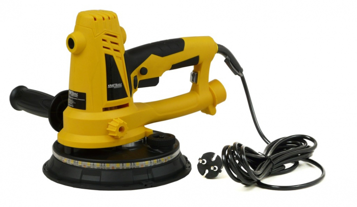 Masina aparat de slefuitor pereti tavan rigips glet 1400W 180mm aspirare LED (KD1540) [6]
