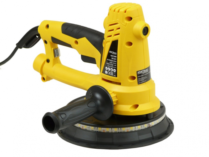 Masina aparat de slefuitor pereti tavan rigips glet 1400W 180mm aspirare LED (KD1540) [3]