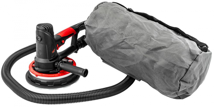 Masina aparat de slefuitor pereti tavan rigips glet 1800W 180mm aspirare LED (RTSDG0135) [7]