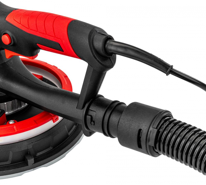 Masina aparat de slefuitor pereti tavan rigips glet 1800W 180mm aspirare LED (RTSDG0135) [5]
