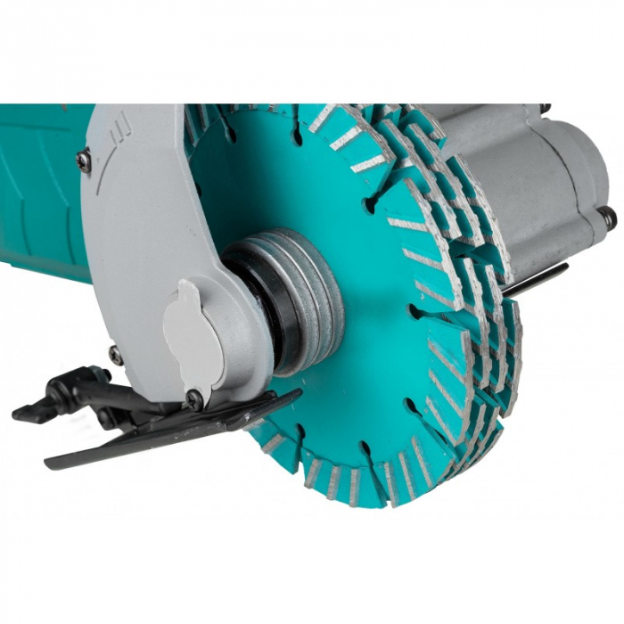 Masina aparat de taiat caneluri in zidarie 2700W racire pe apa de canelat debitor freza canale cu disc diamantat (ALBR37) [2]