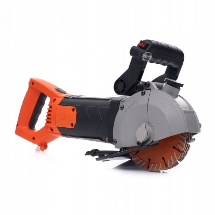 Masina aparat de taiat caneluri in zidarie 3000W racire pe apa de canelat debitor freza canale cu disc diamantat (KD1739) [3]