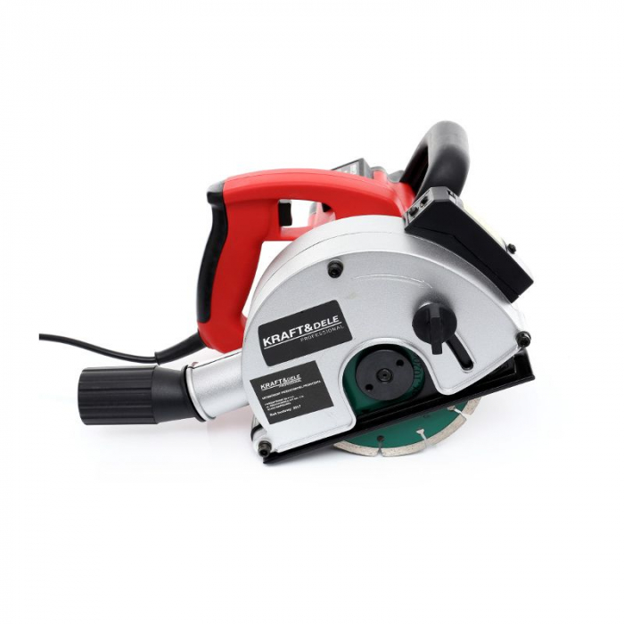 Masina aparat de taiat caneluri in zidarie 3100W cu laser de canelat debitor freza canale cu disc diamantat (KD1537) [7]