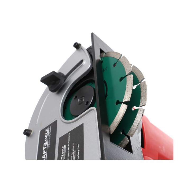 Masina aparat de taiat caneluri in zidarie 3100W cu laser de canelat debitor freza canale cu disc diamantat (KD1537) [2]