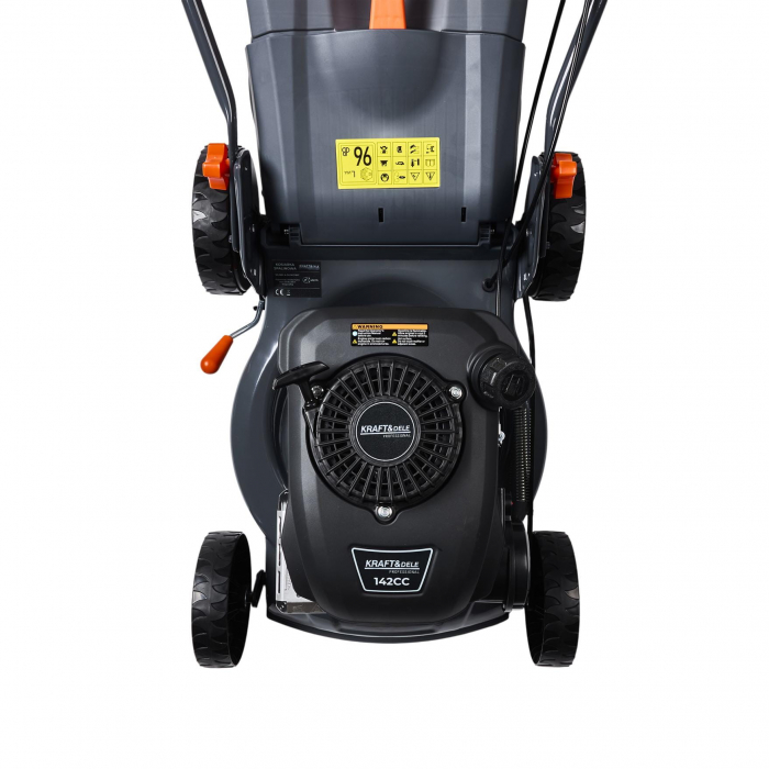 Masina aparat motor benzina de tuns iarba gazon 8CP 400mm (KD5084) [7]