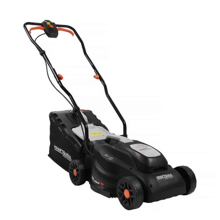 Masina aparat pe baterii acumulator 21V 4Ah de tuns iarba gazon 33cm (KD5550) [23]