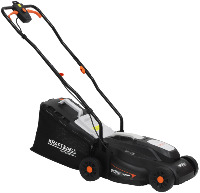 Masina aparat pe baterii acumulator 21V 4Ah de tuns iarba gazon 33cm (KD5550) [10]
