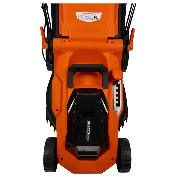 Masina aparat pe baterii acumulator 40V 2x20V 6Ah de tuns iarba gazon 38cm (KD5411) [2]