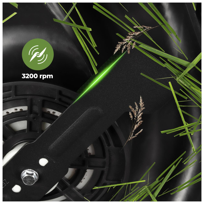 Masina aparat pe baterii acumulator 40V 2x20V 6Ah de tuns iarba gazon 38cm (KD5411) [43]