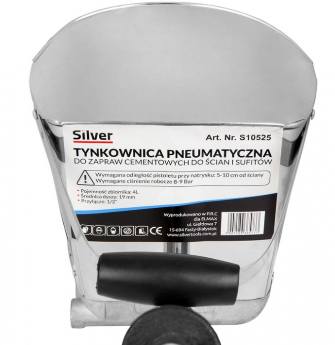 Masina aparat pneumatic universal tencuit pereti si tavan + 8 duze 7 11mm (S10525) [7]