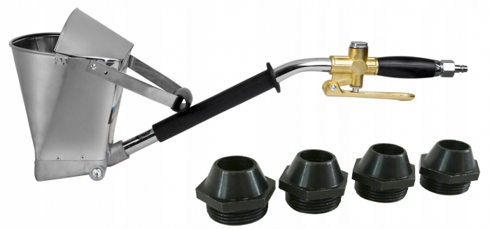 Masina aparat pneumatic universal tencuit pereti si tavan + 8 duze 7 11mm (S10525) [6]