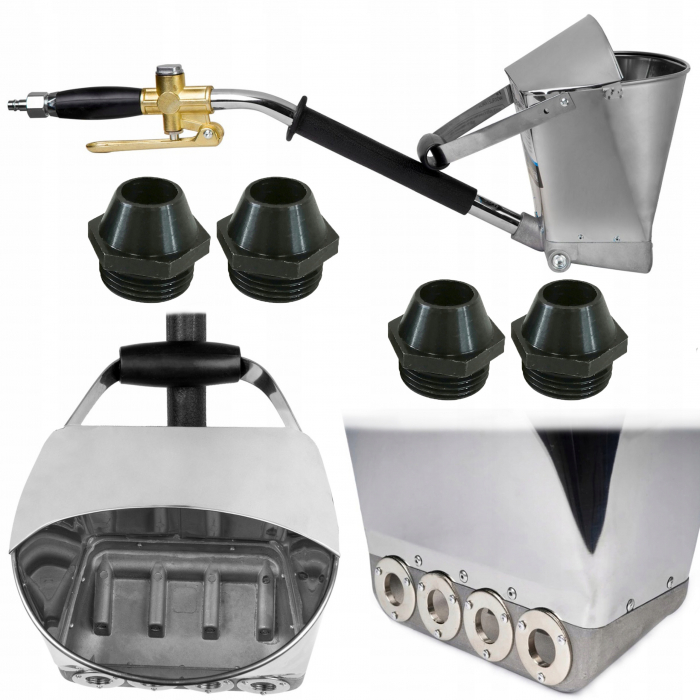 Masina aparat pneumatic universal tencuit pereti si tavan + 8 duze 7 11mm (S10525) [2]