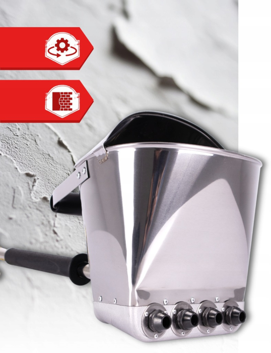 Masina aparat pneumatic universal tencuit pereti si tavan + 8 duze 7 11mm (TA1475) [8]