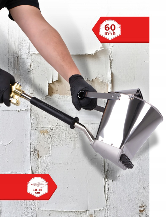 Masina aparat pneumatic universal tencuit pereti si tavan + 8 duze 7 11mm (TA1475) [6]