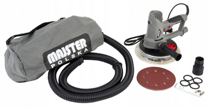 Masina aparat slefuit 1800W 190mm  pereti tavan rigips glet aspirare slefuitor furtun sac LED (MP0017) [3]
