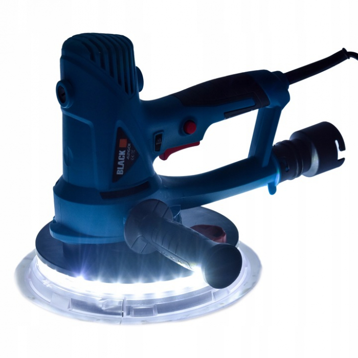 Masina aparat slefuit 2200W 190mm  pereti tavan rigips glet aspirare slefuitor furtun sac LED (42601) [7]