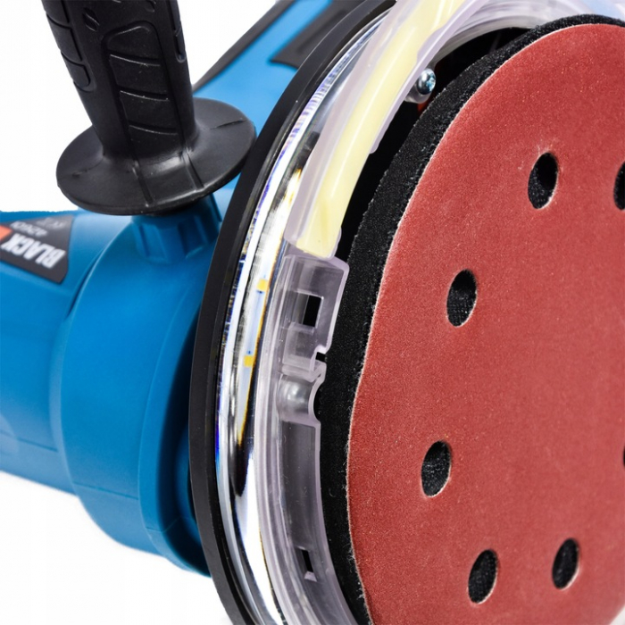 Masina aparat slefuit 2200W 190mm  pereti tavan rigips glet aspirare slefuitor furtun sac LED (42601) [6]