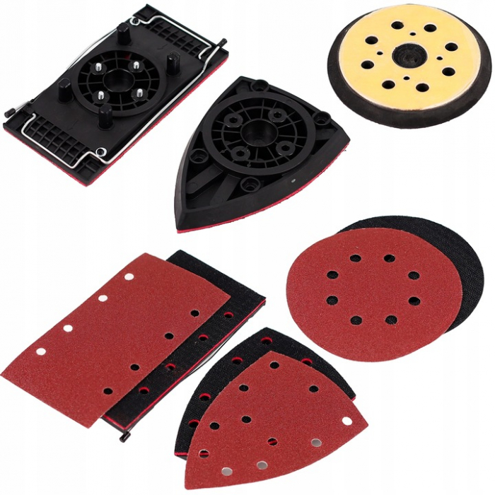 Masina Aparat slefuit electric 1500W multifuctional 3 in 1 3 capuri 125mm cu aspirare  Slefuitor (EUSD-1500) [6]