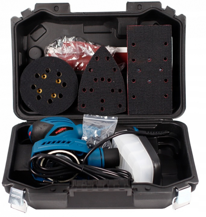 Masina Aparat slefuit electric 1500W multifuctional 3 in 1 3 capuri 125mm cu aspirare  Slefuitor (EUSD-1500) [5]