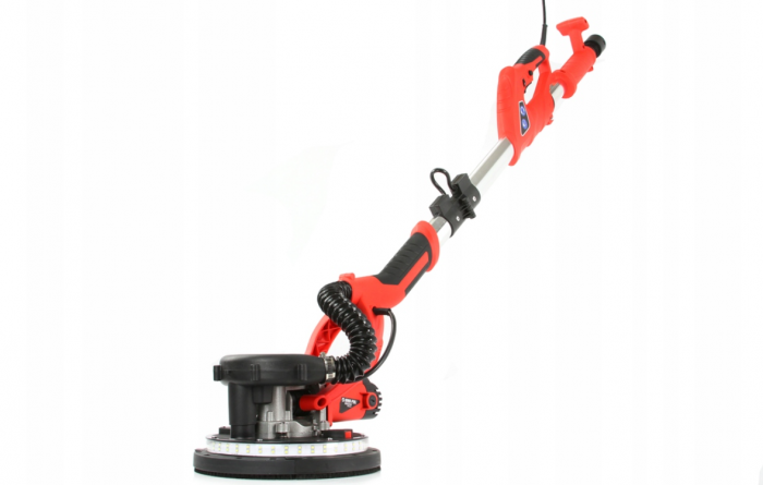 Masina, aparat slefuit pereti 2000W 225mm cu aspirare extensibil girafa cu lumina LED (M90206) [2]