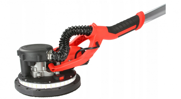 Masina, aparat slefuit pereti 2000W 225mm cu aspirare extensibil girafa cu lumina LED (M90206) [3]